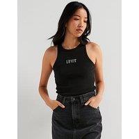 Levi'S Graphic Gemini Tank - Tank Serif 1873 Caviar - Black