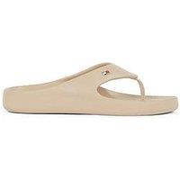 Tommy Hilfiger Thong Beach Sandals - Beige
