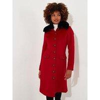Joe Browns Petite Joe'S Statement Red Coat