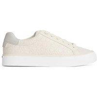 Calvin Klein Lace Up Trainer - White