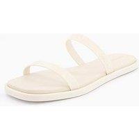 Calvin Klein Jelly Double Bar Slide - Grey