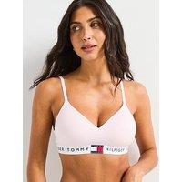 Tommy Hilfiger Heritage Cotton Lift Bralette - Pink