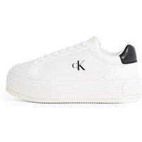 Calvin Klein Jeans Bold Flatform Trainers - White