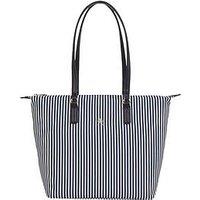 Tommy Hilfiger Striped Summer Tote Bag - Navy