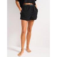 Tommy Hilfiger Pride Cotton Poplin Short - Black