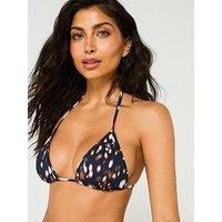 Calvin Klein String Tie Triangle Bikini Top - Multi