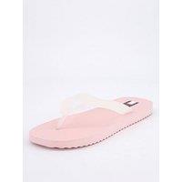 Tommy Jeans Logo Flip Flop - Pink