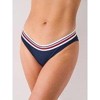 Tommy Hilfiger Global Stripe Bikini Briefs - Navy