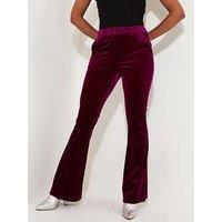 Joe Browns Valencia Velour Trousers - Pink