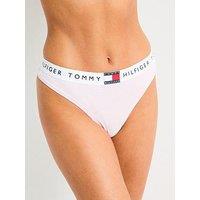 Tommy Hilfiger Heritage Cotton Thong - Pink