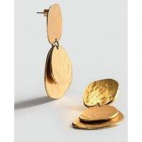 Mango Long Coin Earrings