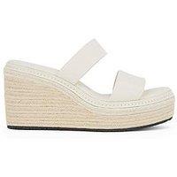 Calvin Klein Wedge Sandal - Grey