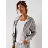 Calvin Klein Full Zip Hoodie - Grey