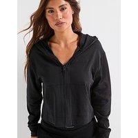 Calvin Klein Full Zip Hoodie - Black