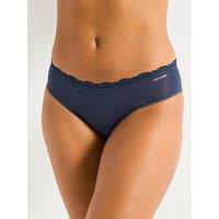 Calvin Klein Stretch Lace Brief - Grey
