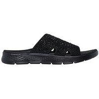 Skechers Go Walk Flex Sandal Glitz