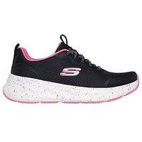 Skechers Relaxed Fit Edgeride Smooth Journey Trainer - Black