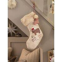 Mamas & Papas Small Stocking - Calico Bear 2024