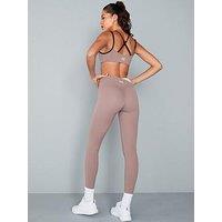 P.E Nation Womens Training Wander Full Length Tights - Pink