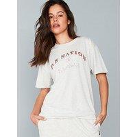 P.E Nation Womens Training Liberation Tee - Grey