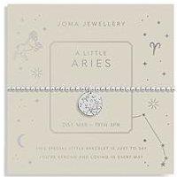 Joma Jewellery Star Sign A Little Bracelet In Silver Plating