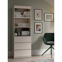 Very Home Lisson 3 Drawer Shelf Unit - Oatmeal - Fsc-Certified