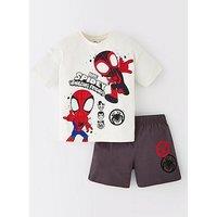 Spiderman Spidey And Friends Shorts Pyjama - Multi