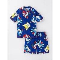 Sonic The Hedgehog 2 Piece Swim Set - Multi