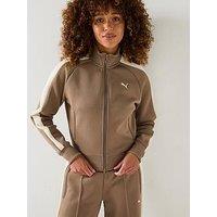 Puma Womens T7 Always On Track Jacket - Totally Taupe