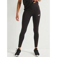 Puma Womens Essentials Graphic Animal Leggings - Leopard