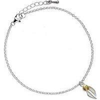 Harry Potter Sterling Silver Golden Snitch Charm Bracelet