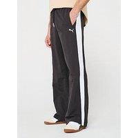 Puma Mens T7 Oversized Track Pants - Black
