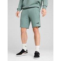 Puma Mens Essential No. 1 10 Inch Logo Shorts - Green