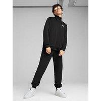 Puma Mens Essential Polysuit Tracksuit - Black