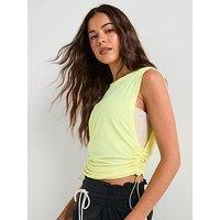 Fp Movement Womens Training Sport Mode Muscle Tank - Yellow