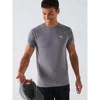 Puma Men'S Evostripe Tee - Cast Iron