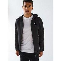 Puma Men'S Evostripe Full-Zip Hoodie - Black