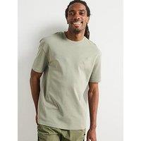 Very Man Relaxed Fit Interlock T-Shirt - Sage Green