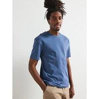 Very Man Relaxed Fit Interlock T-Shirt - Blue