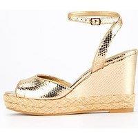 V By Very Peep Toe Wedge