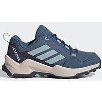 Adidas Terrex Kids Ax4R Hiking Shoes - Blue - Steel/Grey/Navy