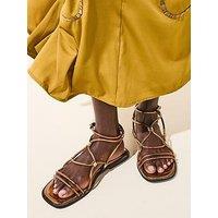 V By Very Strappy Sandals - Bronze