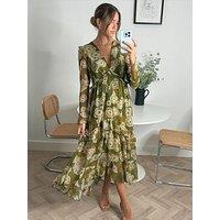 Style Cheat Birdie Dress - Green