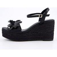 V By Very Floral Wedge
