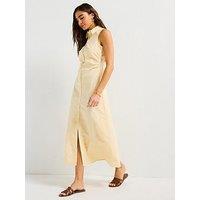 V By Very Sleeveless Shirt - Yellow