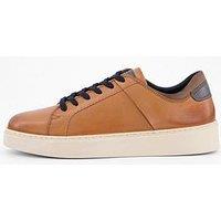 Very Man Leather Trainer - Tan