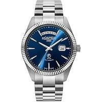 Roamer Of Switzerland Swiss-Made Primeline Daydate Automatic Men'S Watch