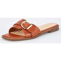 Raid Wide Fit Nikola Sandals - Flat - Tan