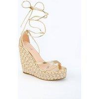 Raid Francis Sandals - Wedges - Gold