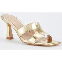 Raid Zelda Heeled Sandals - Gold